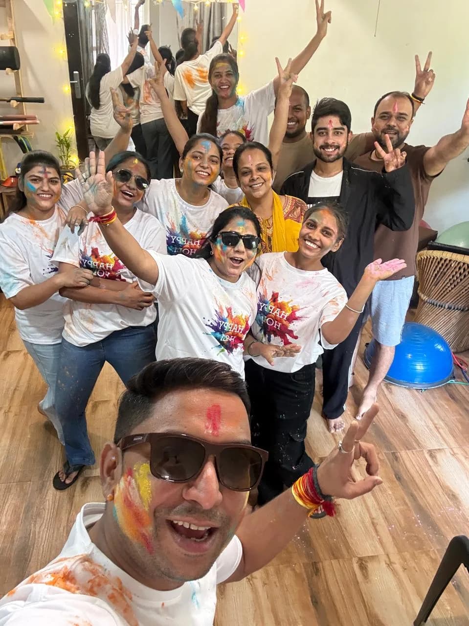 The Physiologic team celebrating together